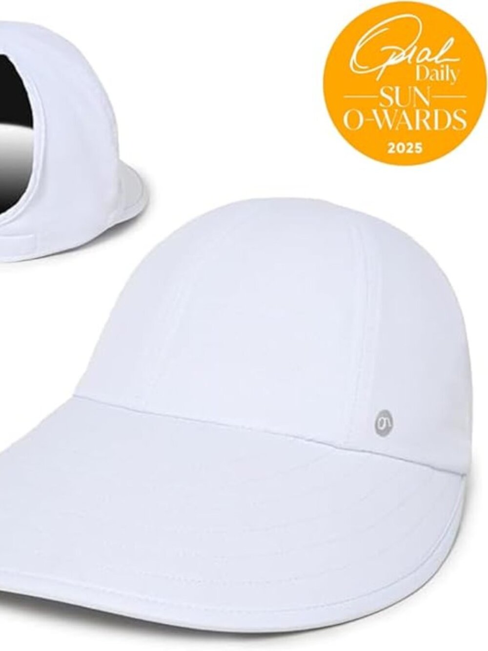 Ponyflo Sunblocker 4.5" Brim UPF50 Cap Hat Ponytail EWCAPT3462